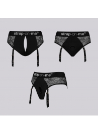 Трусики для фиксации насадок Strap-on-me Harness Lingerie Diva XS - Strap-on-me - купить с доставкой в Нижнем Новгороде