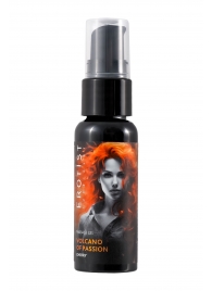 Гель с эффектом вибрации Volcano Of Passion со вкусом вишни - 25 мл. - Erotist Lubricants - купить с доставкой в Нижнем Новгороде