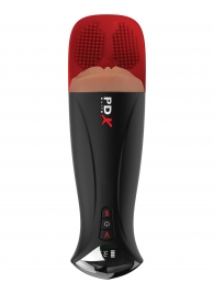 Мастурбатор-вагина в колбе с вибрацией Fuck-O-Matic Pro XL - Pipedream - в Нижнем Новгороде купить с доставкой