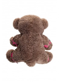 Бондажный набор: бурый мишка с розовыми оковами и наручниками - Pecado - купить с доставкой в Нижнем Новгороде