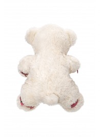 Бондажный набор: белый мишка с розовыми оковами и наручниками - Pecado - купить с доставкой в Нижнем Новгороде