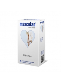 Особо тонкие презервативы Masculan Ultra Fine - 21 шт. - Masculan - купить с доставкой в Нижнем Новгороде