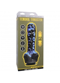 Черно-синяя мини-машина на присоске Tendril Thruster - 21,6 см. - Doc Johnson - купить с доставкой в Нижнем Новгороде