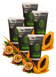 Набор из 5 съедобных лубрикантов JUJU со вкусом тропических фруктов - JuJu - купить с доставкой в Нижнем Новгороде