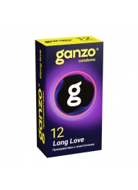 Презервативы с анестетиком для продления удовольствия Ganzo Long Love - 12 шт. - Ganzo - купить с доставкой в Нижнем Новгороде
