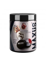 Черные утолщенные презервативы MAXUS Extra Strong с железным кейсом - 15 шт. - Maxus - купить с доставкой в Нижнем Новгороде