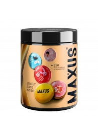 Точечные презервативы MAXUS 2000 Amazing Dots с железным кейсом - 12 шт. - Maxus - купить с доставкой в Нижнем Новгороде