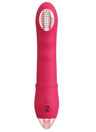 Малиновая насадка на душ с вибрацией Showers to orgasm - 20,1 см. - Orion - купить с доставкой в Нижнем Новгороде