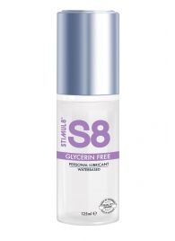 Лубрикант на водной основе S8 Glycerin Free без глицерина - 125 мл. - Stimul8 - купить с доставкой в Нижнем Новгороде