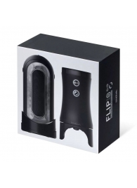 Набор Tenga Flip Zero Electronic Vibrotation: мастурбатор с вибрацией и устройство вращения - Tenga - в Нижнем Новгороде купить с доставкой