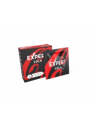 Презервативы с ароматом колы Expert Cola - 3 шт. - Expert - купить с доставкой в Нижнем Новгороде