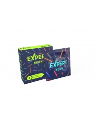 Светящиеся в темноте презервативы Expert Neon - 3 шт. - Expert - купить с доставкой в Нижнем Новгороде