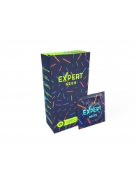 Светящиеся в темноте презервативы Expert Neon - 15 шт. - Expert - купить с доставкой в Нижнем Новгороде