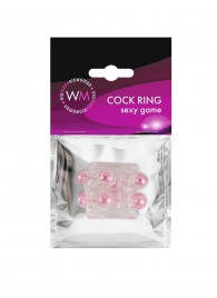 Прозрачная насадка на пенис с цветными шариками - Erowoman-Eroman - в Нижнем Новгороде купить с доставкой