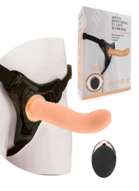 Женский вибрострапон со съемной насадкой и пультом ДУ - Erokay - купить с доставкой в Нижнем Новгороде