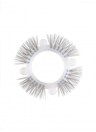 Эластичное кольцо с «ресничками» и 4 шариками - Sextaz - в Нижнем Новгороде купить с доставкой