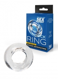 Прозрачное эрекционное кольцо-бублик - Sex Expert - в Нижнем Новгороде купить с доставкой