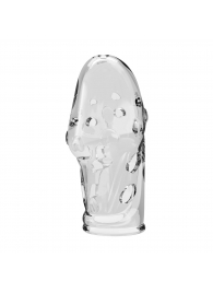 Прозрачная насадка на пенис Booker - 8 см. - Baile - в Нижнем Новгороде купить с доставкой