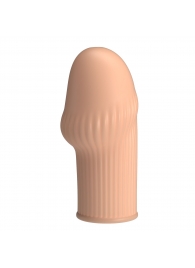 Телесная насадка на пенис Huel - 9 см. - Baile - в Нижнем Новгороде купить с доставкой