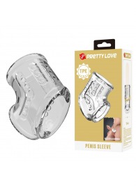 Прозрачная насадка на пенис и мошонку - Baile - в Нижнем Новгороде купить с доставкой