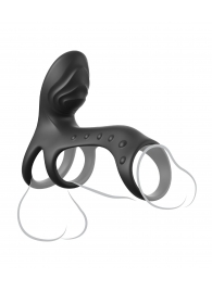 Черная насадка на пенис Ultimate Couples Cage Pro - Pipedream - в Нижнем Новгороде купить с доставкой