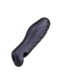 Сливовая силиконовая насадка на пенис с подхватом Manwan Ryzer - Manwan - в Нижнем Новгороде купить с доставкой