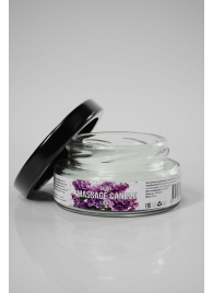 Массажная свеча «Сирень» - 50 мл. - SGAN - купить с доставкой в Нижнем Новгороде