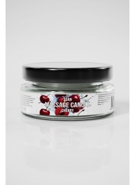 Массажная свеча «Спелая вишня» - 50 мл. - SGAN - купить с доставкой в Нижнем Новгороде