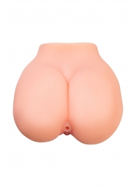 Реалистичный мастурбатор в форме попки с 2 любовными входами - No Name - в Нижнем Новгороде купить с доставкой