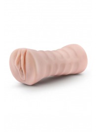 Телесный мастурбатор-вагина Ayumi с вибрацией - Blush Novelties - в Нижнем Новгороде купить с доставкой