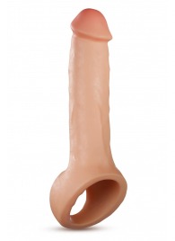 Телесная насадка-удлинитель Thrive 8.75 Inch Realistic Penis Extender Sleeve - 22,2 см. - Blush Novelties - в Нижнем Новгороде купить с доставкой