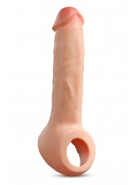 Телесная насадка-удлинитель Thrive 8.75 Inch Realistic Penis Extender Sleeve - 22,2 см. - Blush Novelties - в Нижнем Новгороде купить с доставкой
