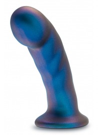 Синяя насадка-фаллоимитатор Rebellion 5.75 Inch Pegging Dildo - 14,6 см. - Blush Novelties - купить с доставкой в Нижнем Новгороде