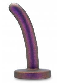 Фиолетовая насадка с гладкой поверхностью Surrender 4.75 Inch Beginner Pegging Dildo - 12 см. - Blush Novelties - купить с доставкой в Нижнем Новгороде