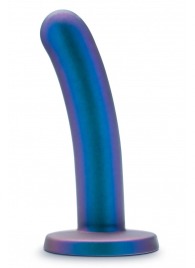 Синяя насадка с гладкой поверхностью Surrender 5.75 Inch Intermediate Pegging Dildo - 14,6 см. - Blush Novelties - купить с доставкой в Нижнем Новгороде