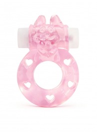 Розовое эрекционное виброкольцо в форме зайчика - 1137 - в Нижнем Новгороде купить с доставкой
