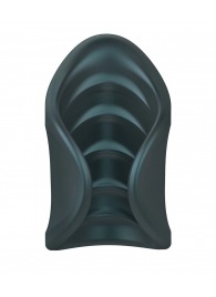 Серый сквозной мастурбатор с вибрацией Manwan Starter - Manwan - в Нижнем Новгороде купить с доставкой