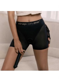 Трусики-шорты для фиксации насадок Strap-on-me Harness Lingerie Halo - size XS - Strap-on-me - купить с доставкой в Нижнем Новгороде