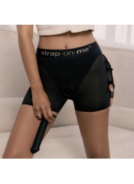 Трусики-шорты для фиксации насадок Strap-on-me Harness Lingerie Halo - size M - Strap-on-me - купить с доставкой в Нижнем Новгороде