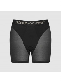 Трусики-шорты для фиксации насадок Strap-on-me Harness Lingerie Halo - size XL - Strap-on-me - купить с доставкой в Нижнем Новгороде