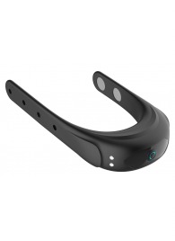 Черное эрекционное виброкольцо на ремешках - Boys of Toys - в Нижнем Новгороде купить с доставкой