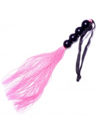 Розовая силиконовая плеть - 35,5 см. - Boys of Toys - купить с доставкой в Нижнем Новгороде
