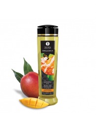 Массажное масло для тела Luscious Mango с ароматом манго - 240 мл. - Shunga - купить с доставкой в Нижнем Новгороде