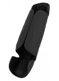 Черный вибромастурбатор с трехточечной стимуляцией Penis Trainer with 3 Point Stimulation - Orion - в Нижнем Новгороде купить с доставкой