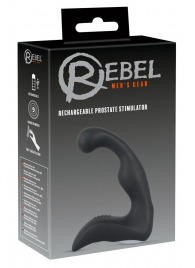 Черный перезаряжаемый стимулятор простаты с вибрацией - 14,6 см. - Orion - в Нижнем Новгороде купить с доставкой