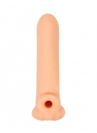Телесный фаллоудлинитель Titan - 16,5 см. - Lola Games - в Нижнем Новгороде купить с доставкой