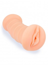 Телесный двусторонний мастурбатор с вибропулей и эрекционными кольцами в комплекте - Sexy Girl - в Нижнем Новгороде купить с доставкой