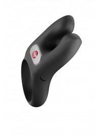 Черное эрекционное виброкольцо Nos - Fun Factory - в Нижнем Новгороде купить с доставкой