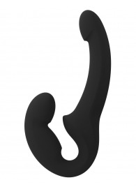 Черный безремневой страпон Share Lite - Fun Factory - купить с доставкой в Нижнем Новгороде