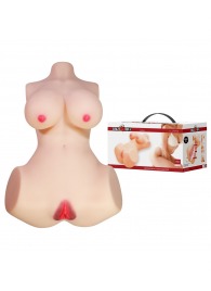 Мастурбатор-торс Aveline с 2 любовными тоннелями - Baile - в Нижнем Новгороде купить с доставкой